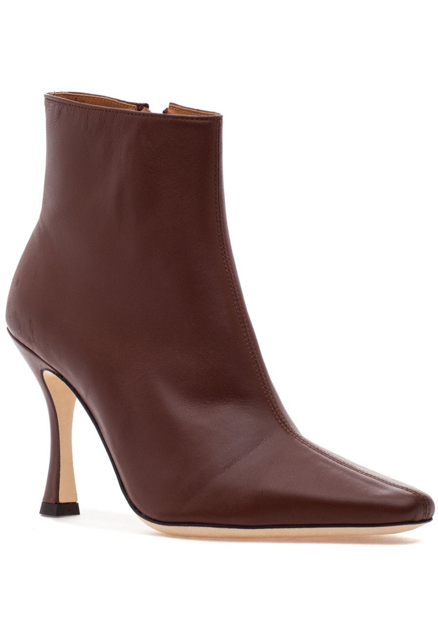 Women Staud Boots | Cami Ankle Boot Clove Leather
