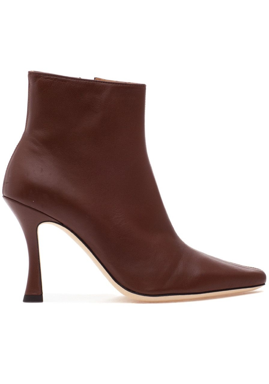 Women Staud Boots | Cami Ankle Boot Clove Leather