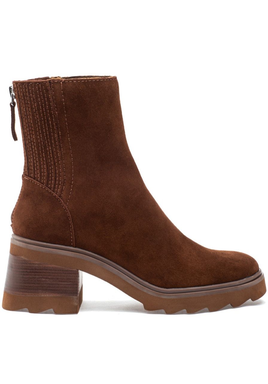 Women Dolce Vita Boots | Martey H2O Boot Cocoa Suede