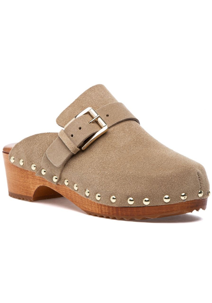 Women 275 Central Mules & Clogs | Sorokin Clog Sabbia Suede