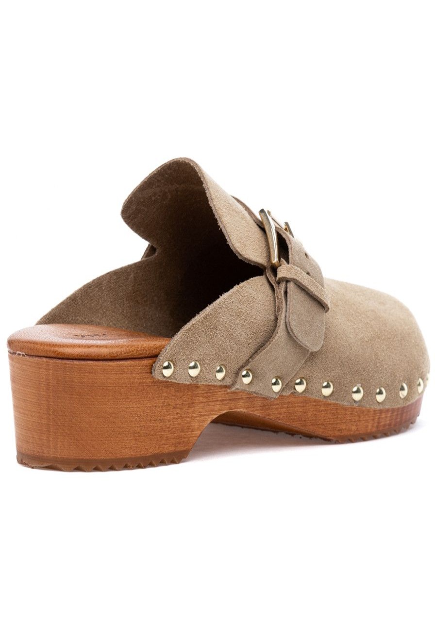 Women 275 Central Mules & Clogs | Sorokin Clog Sabbia Suede