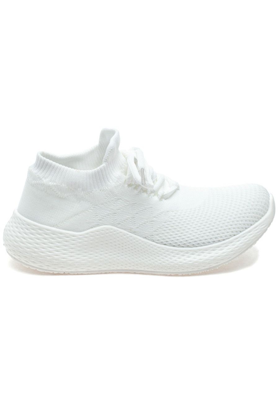 Women Urban Sport Sneakers | Unicorn Sneaker White Knit