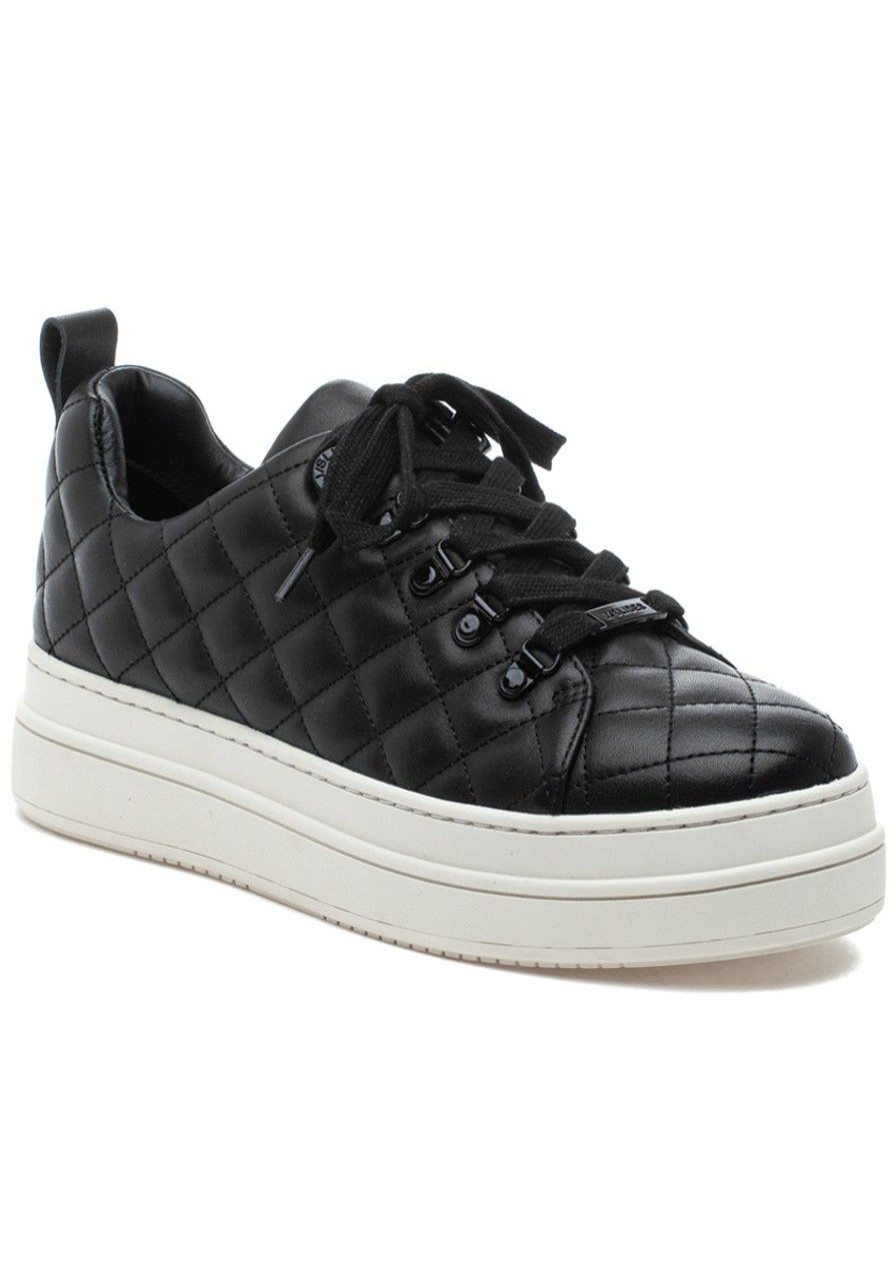 Women J/Slides Sneakers | Nancee Sneaker Black Leather