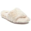 Women Urban Sport Slippers | Lelee Slipper Natural Faux Fur