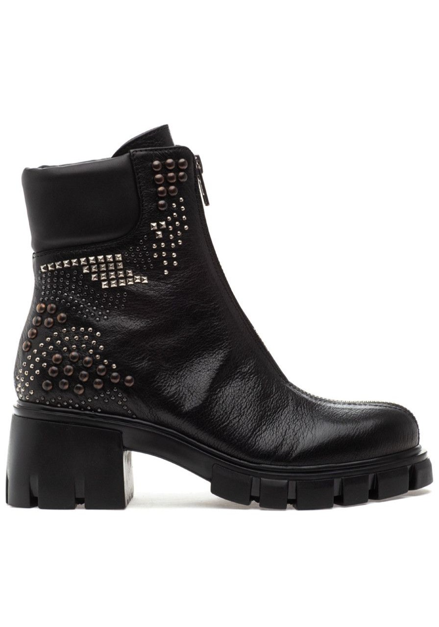 Women 275 Central Boots | Frannie Boot Black Leather
