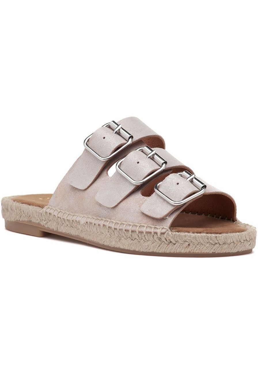 Women 275 Central Sandals | Macao-P Espadrille Sandal Nude Suede