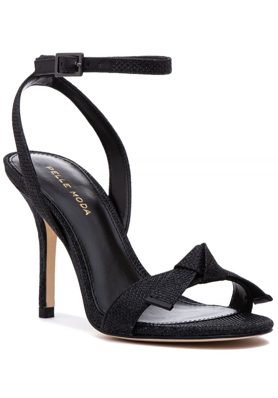 Women Pelle Moda Sandals | Kim 2 Sandal Black Metallic