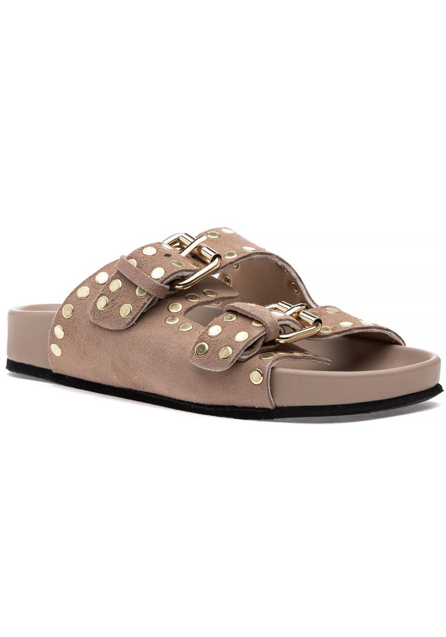 Women 275 Central Sandals | Paige Sandal Taupe Suede