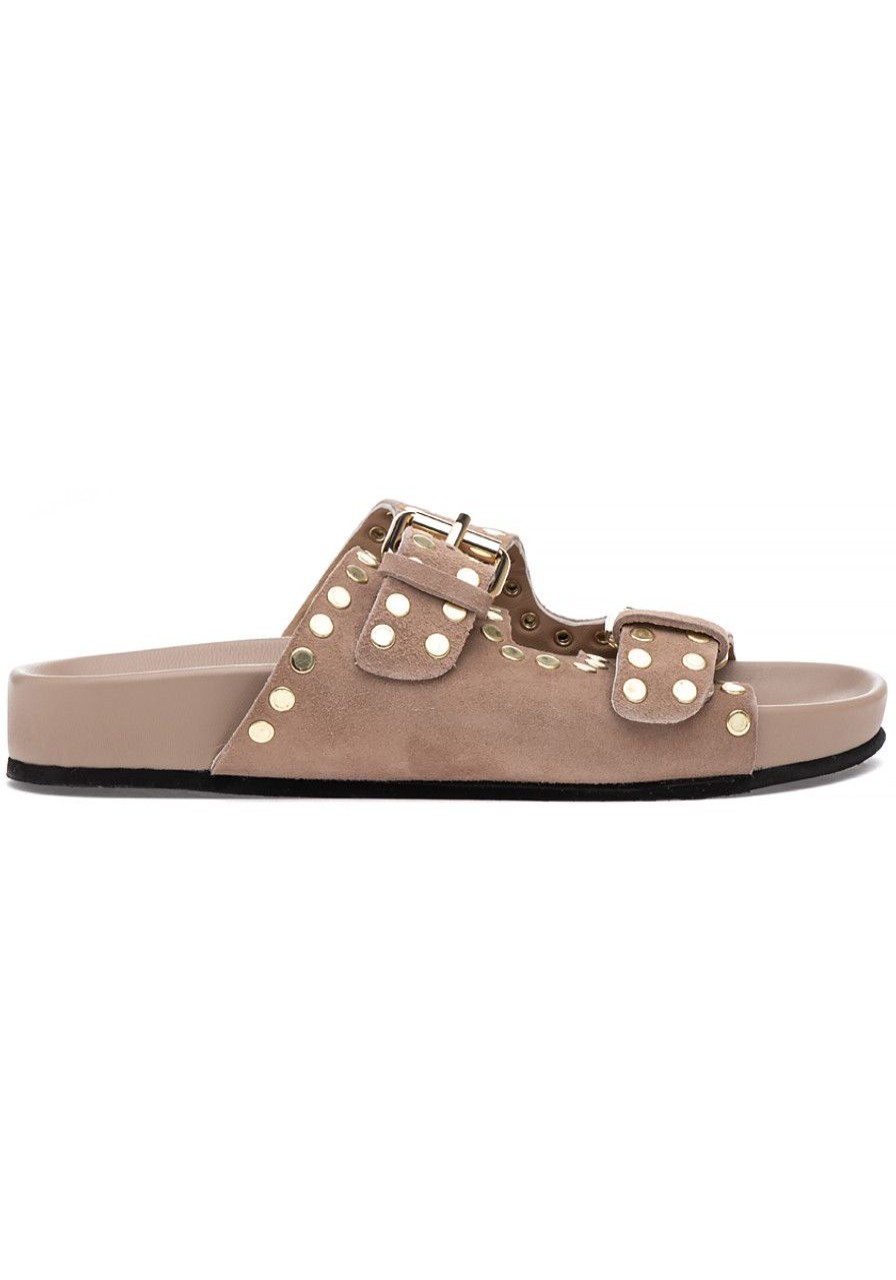 Women 275 Central Sandals | Paige Sandal Taupe Suede
