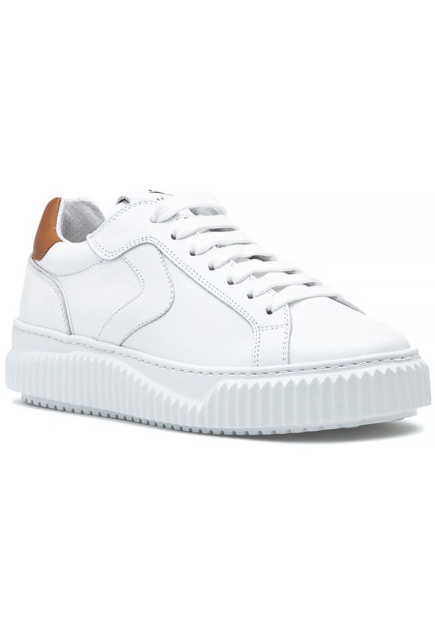 Women Voile Blanche Sneakers | Lipari Sneaker White Leather