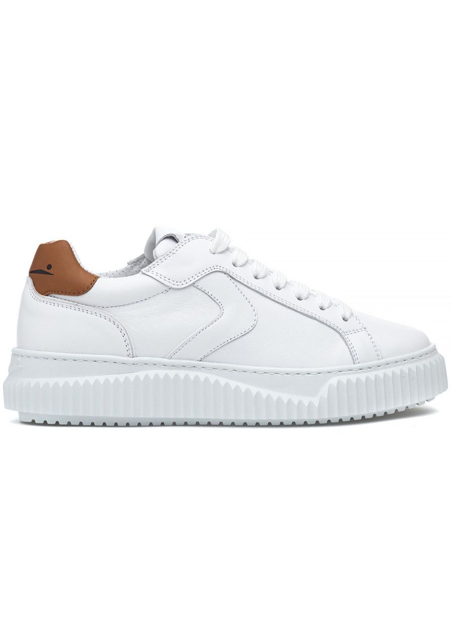 Women Voile Blanche Sneakers | Lipari Sneaker White Leather