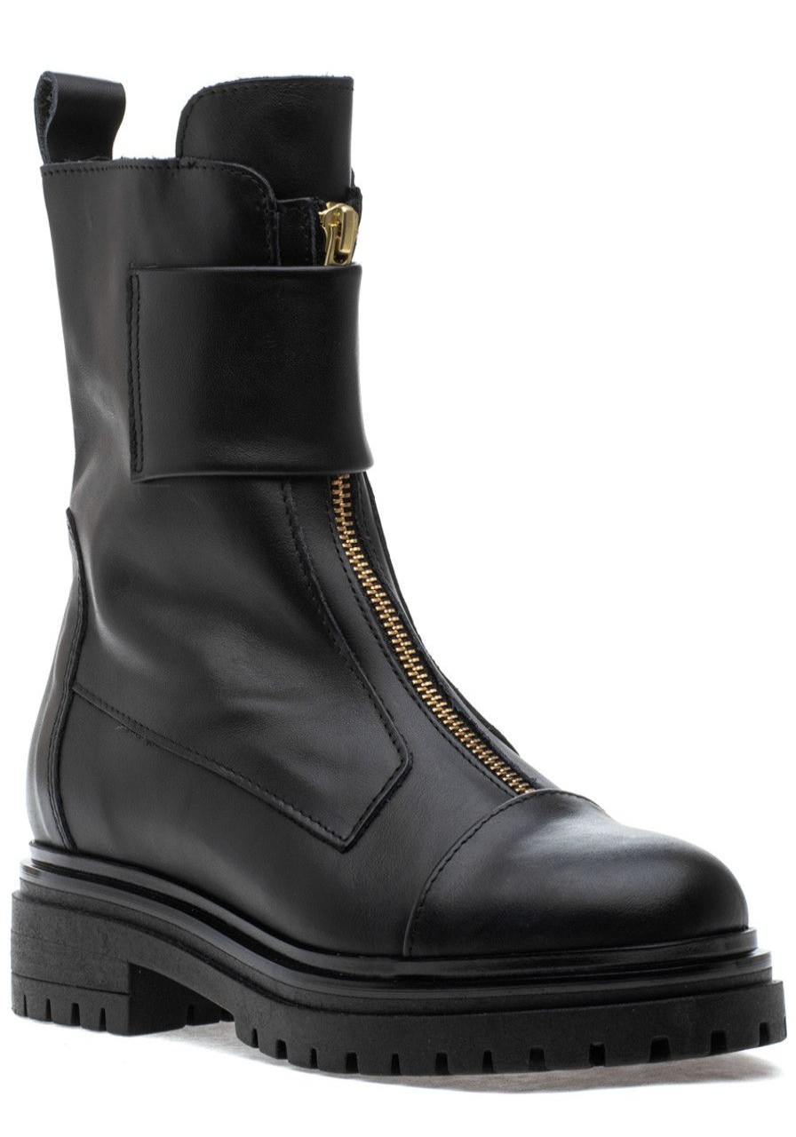 Women 275 Central Boots | Leighton Boot Black Leather