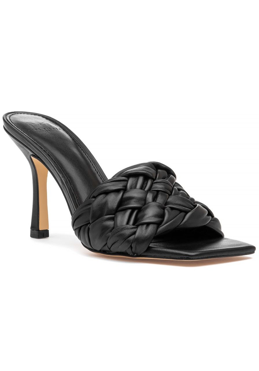Women Marc Fisher Sandals | Draya Sandal Black Leather