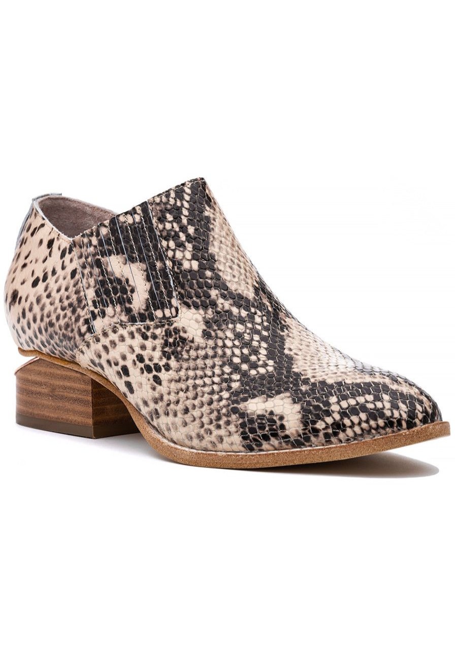Women Silent D Boots | Ivtay Boot Nude Python