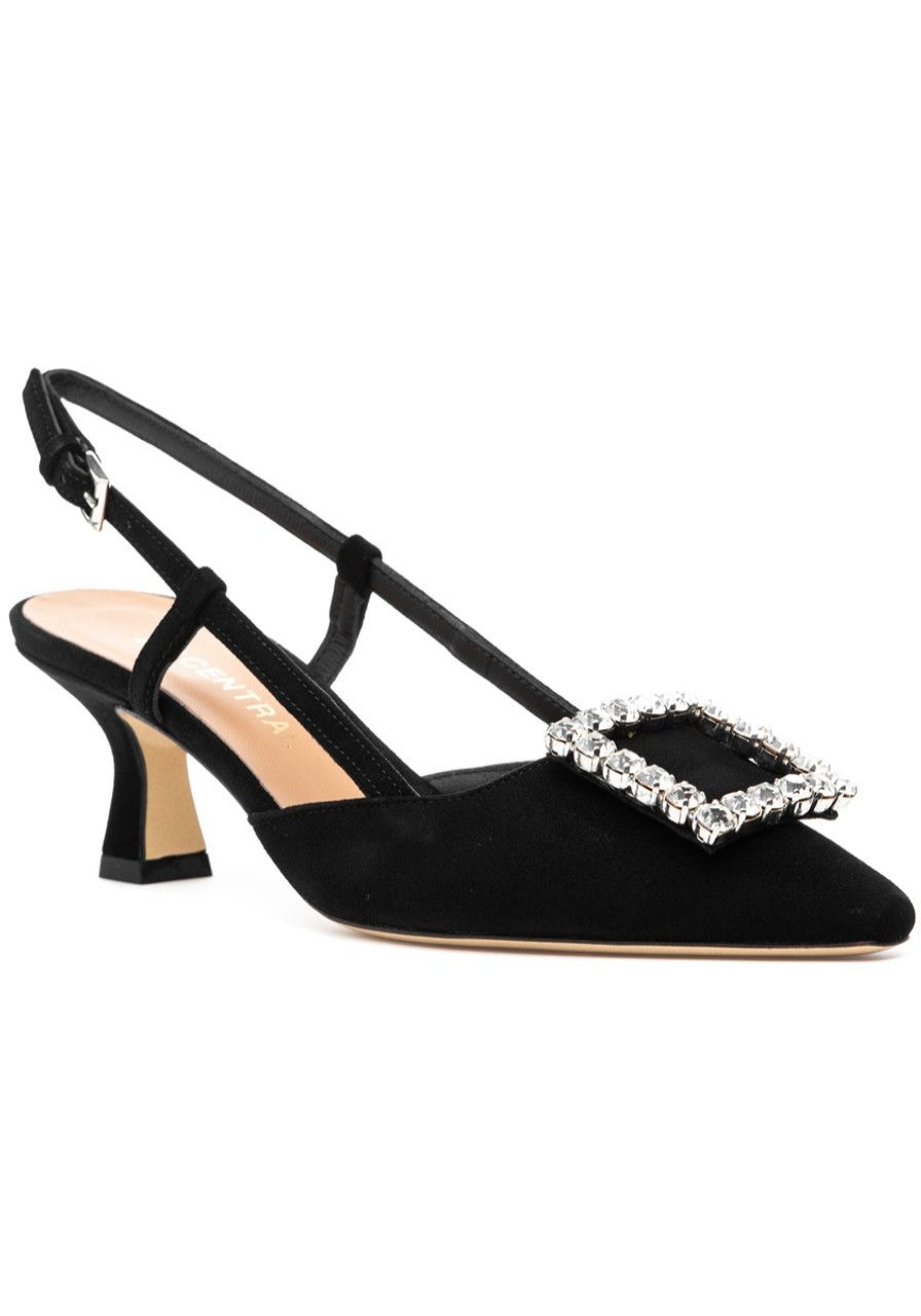 Women 275 Central Pumps | Forest Pump Black Suede