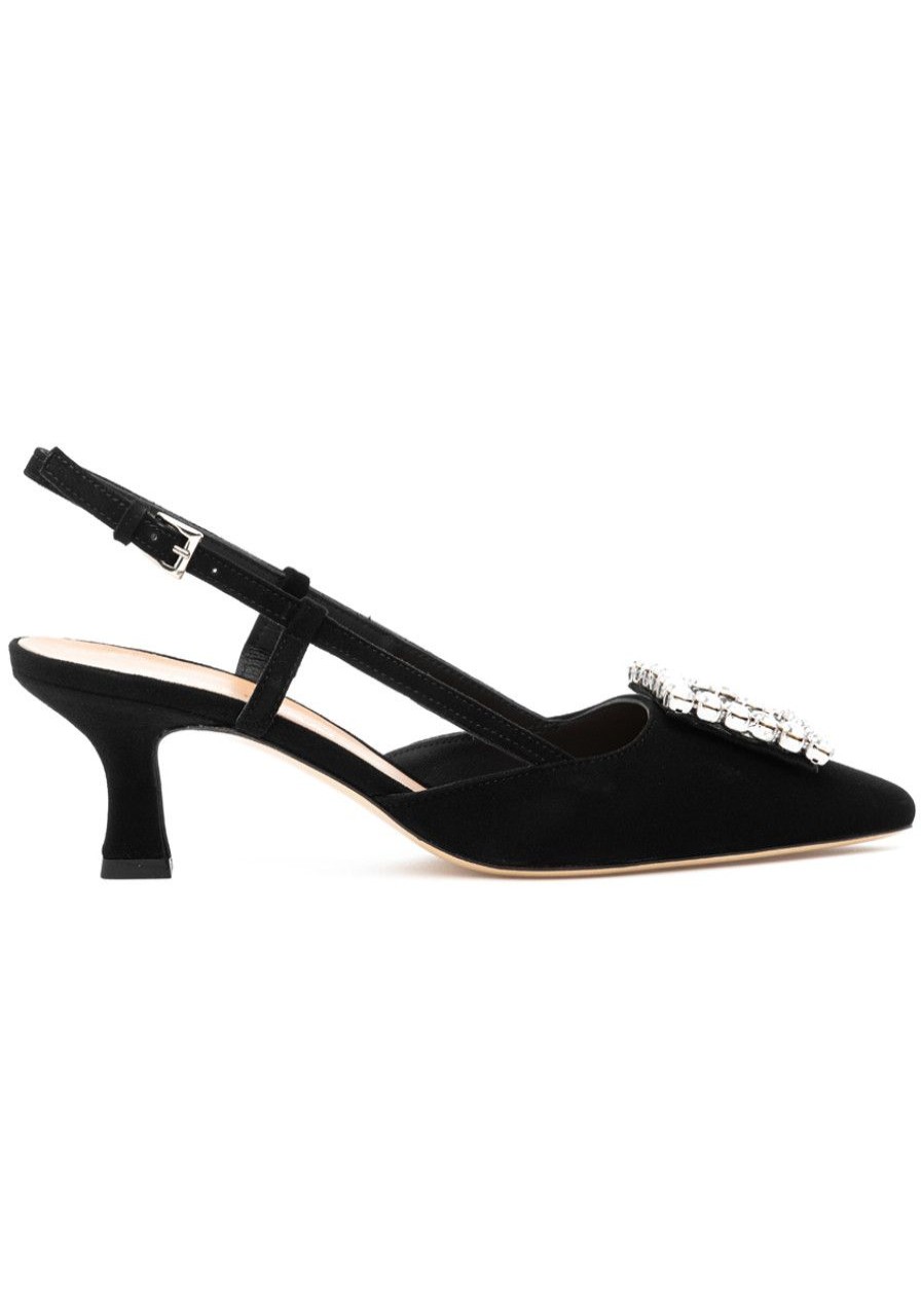 Women 275 Central Pumps | Forest Pump Black Suede