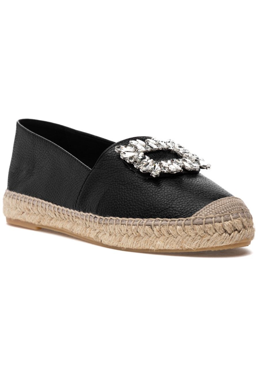 Women 275 Central Espadrilles | Mendes Espadrille Black Leather