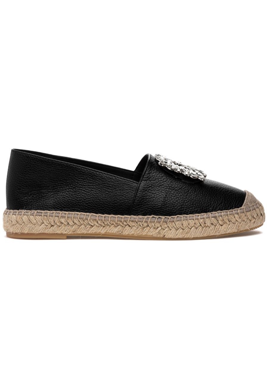 Women 275 Central Espadrilles | Mendes Espadrille Black Leather
