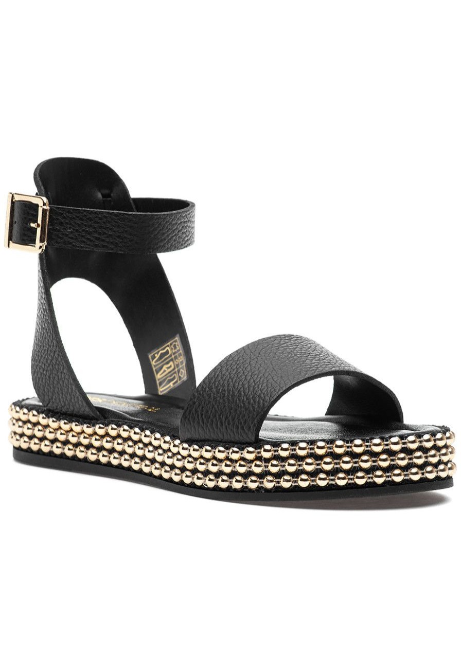 Women 275 Central Sandals | Panarin Sandal Black Leather