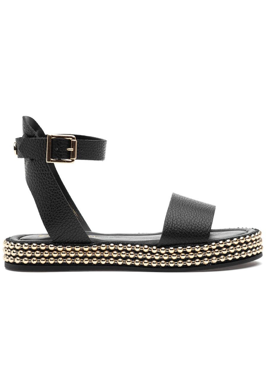 Women 275 Central Sandals | Panarin Sandal Black Leather