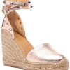 Women 275 Central Espadrilles | Michael Espadrille Wedge Rosegold Leather