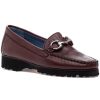Women Robert Zur Loafers & Oxfords | Soho Loafer Dark Luggage Leather