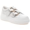 Women J/Slides Sneakers | Waldo Sneaker White Leather