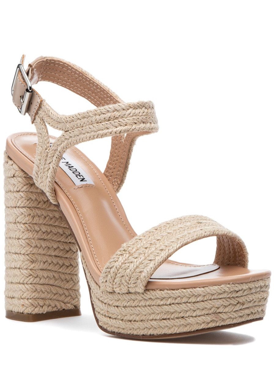 Women Steve Madden Sandals | Lombardo Sandal Natural