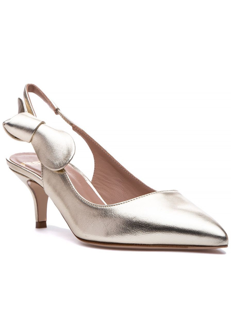 Women Roberto Festa Pumps | Dea Pump Platino Leather