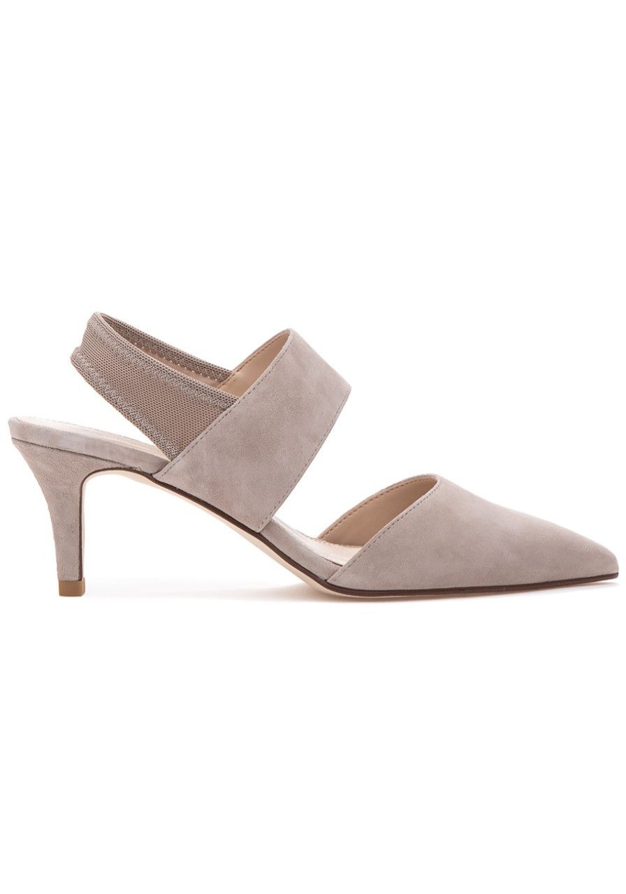 Women Pelle Moda Pumps | Keys Pump Mushroom Suede