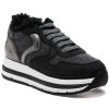 Women Voile Blanche Sneakers | Maran Fur Sneaker Black
