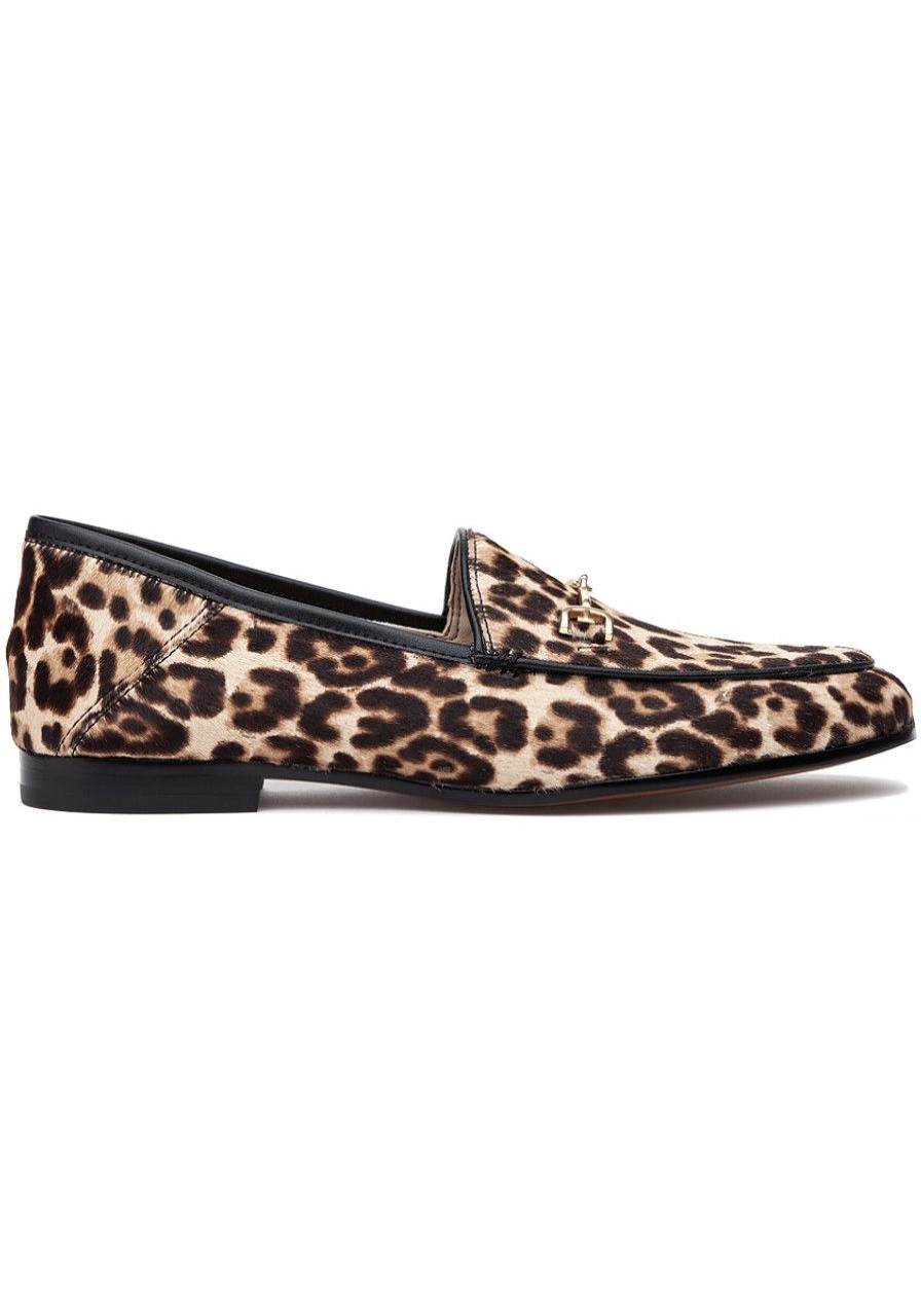 Women Sam Edelman Flats | Loraine Loafer Leopard