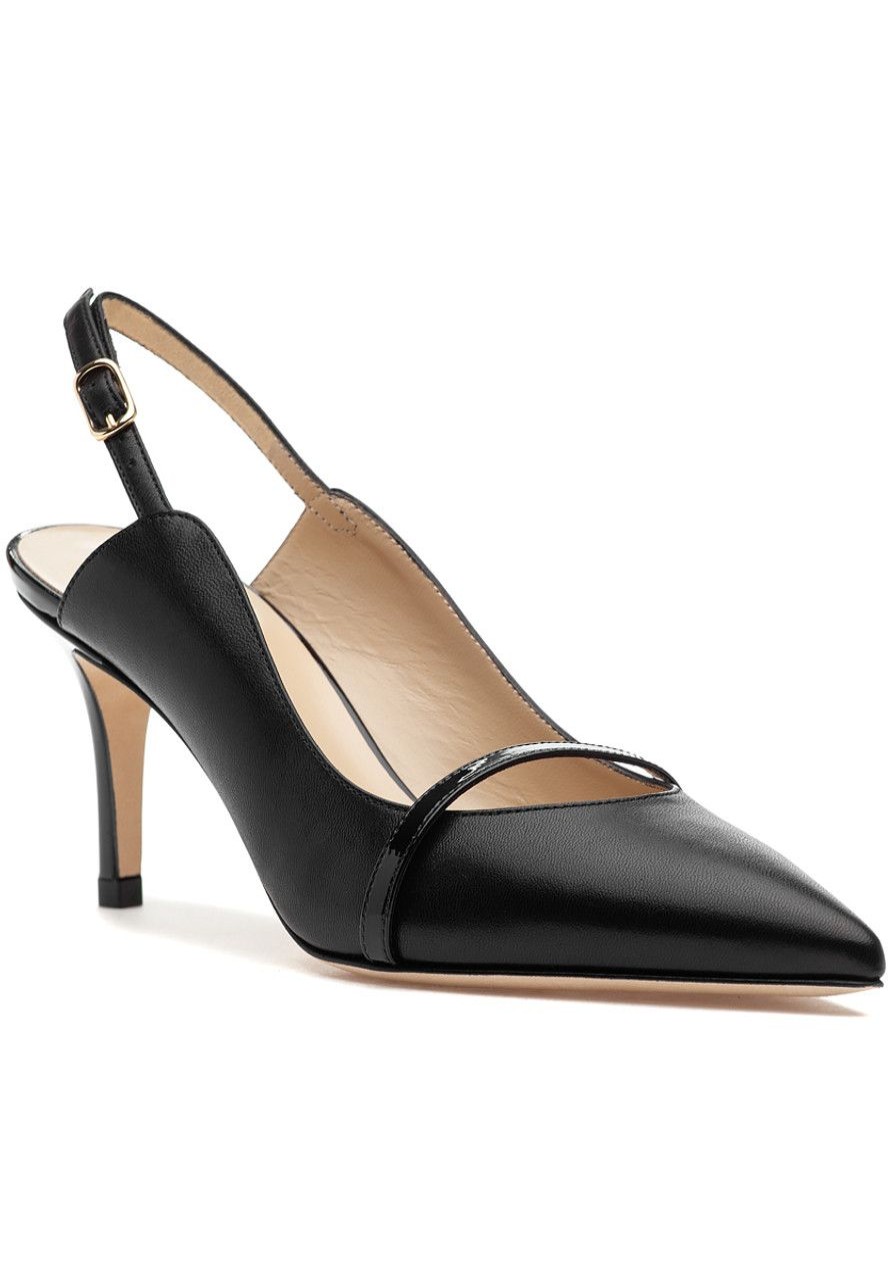 Women 275 Central Pumps | Mark Pump Black Leather