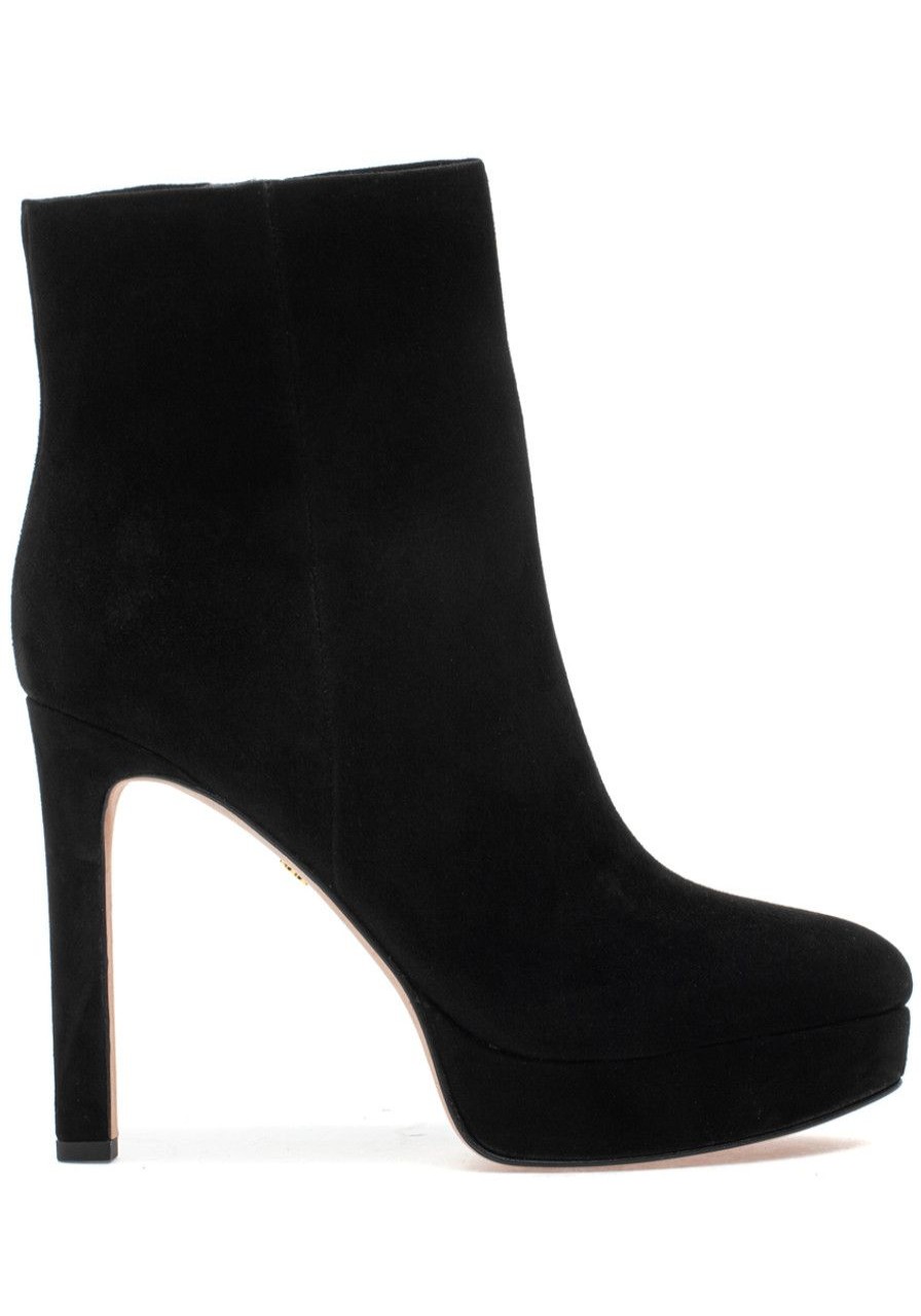 Women Veronica Beard Boots | Dali Boot Black Suede