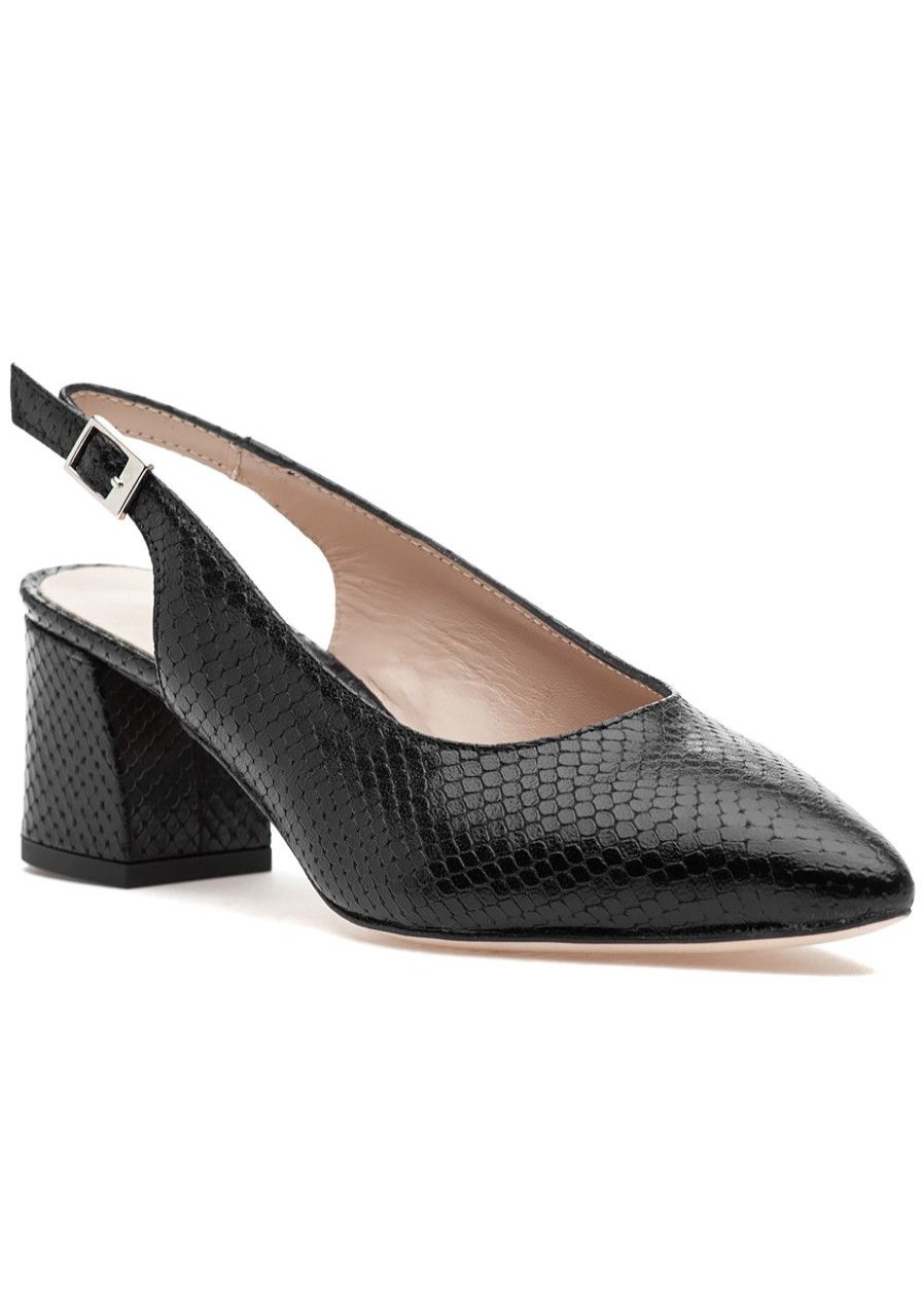 Women 275 Central Pumps | Lizzo Pump Black Snake