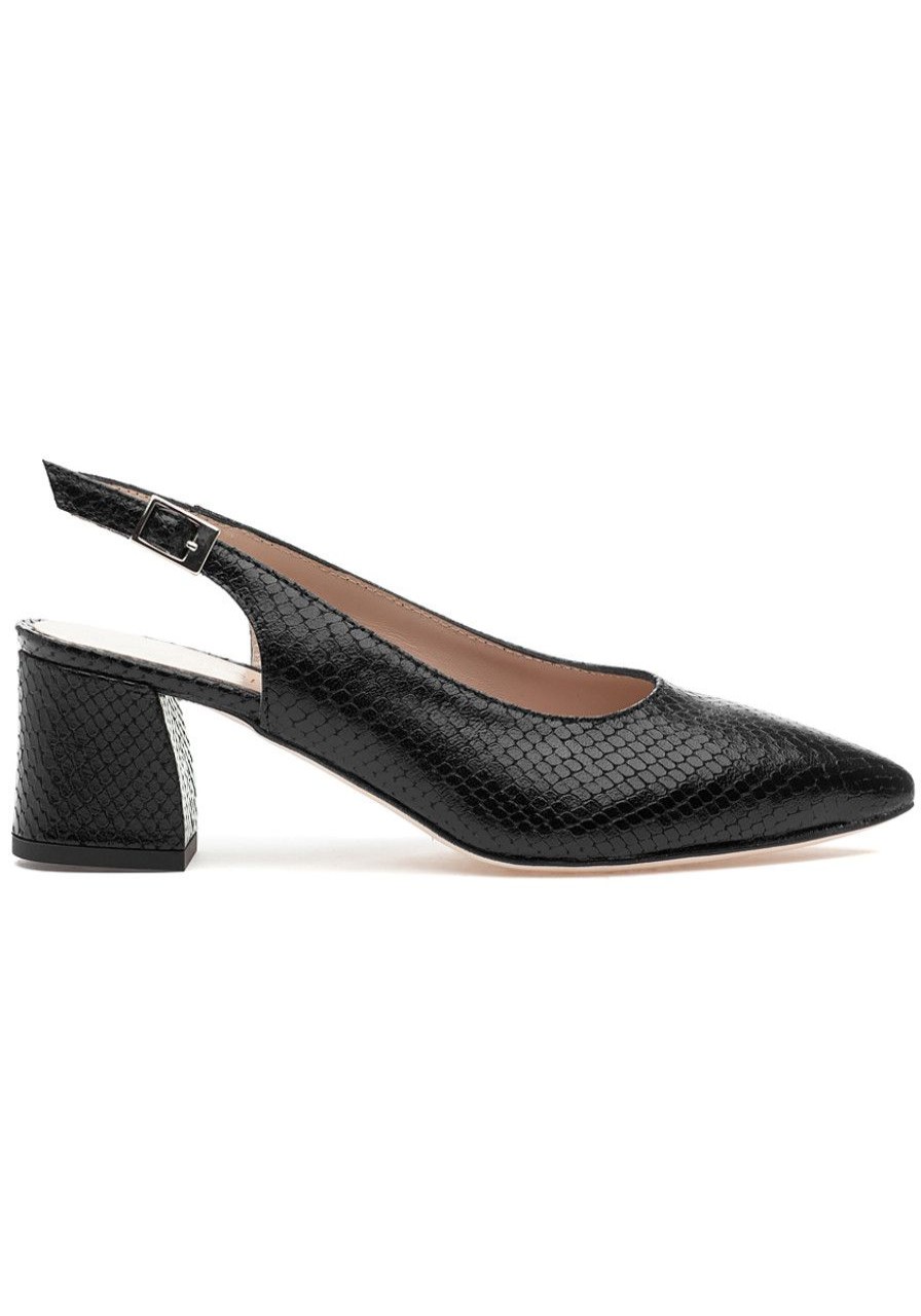 Women 275 Central Pumps | Lizzo Pump Black Snake