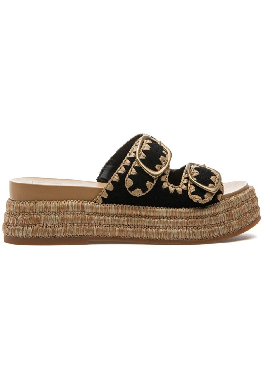 Women Dolce Vita Sandals | Wanika Sandal Onyx Nubuck