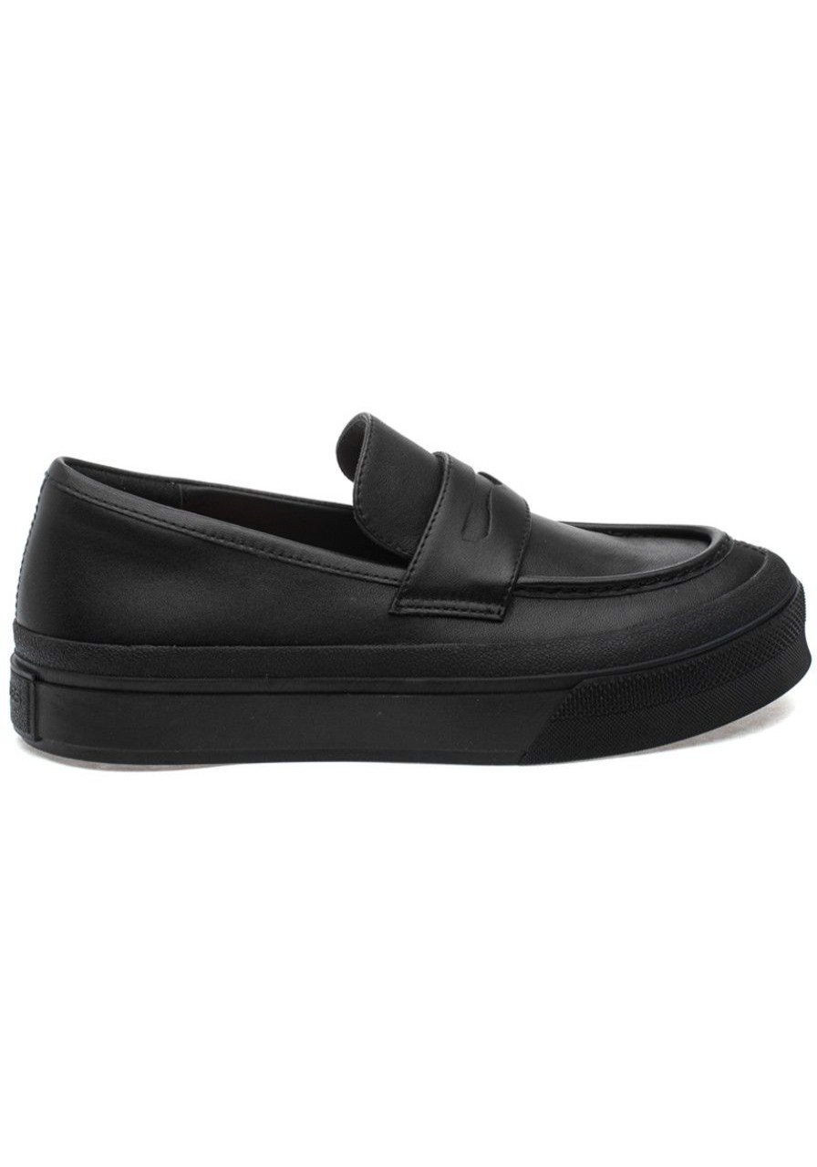 Women J/Slides Sneakers | Gigi Js Sneaker Black Leather