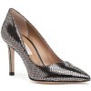 Women Roberto Festa Pumps | 85000 Pump Pewter Snake Print
