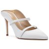 Women 275 Central Mules & Clogs | Manning Mule White Leather