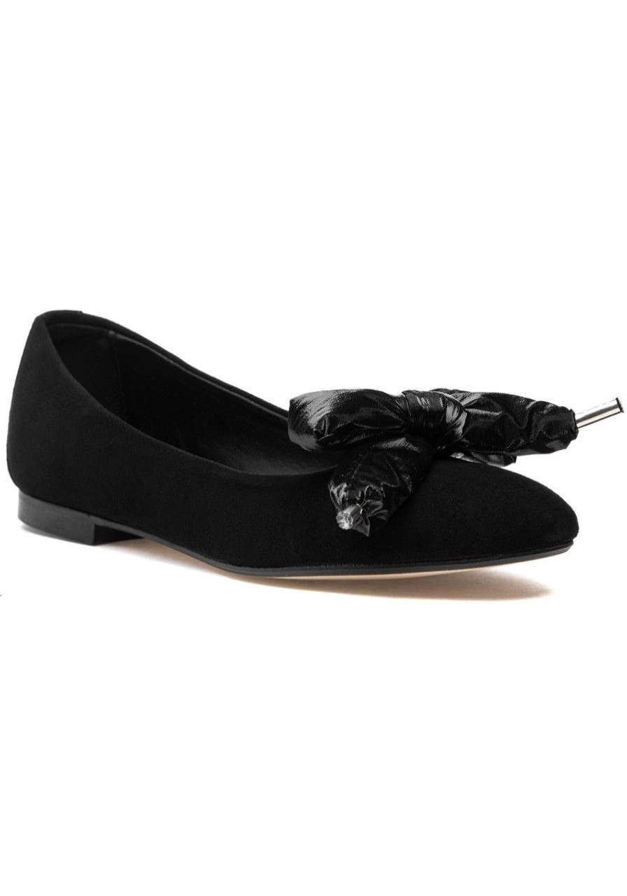 Women 275 Central Flats | Lana Flat Black Suede