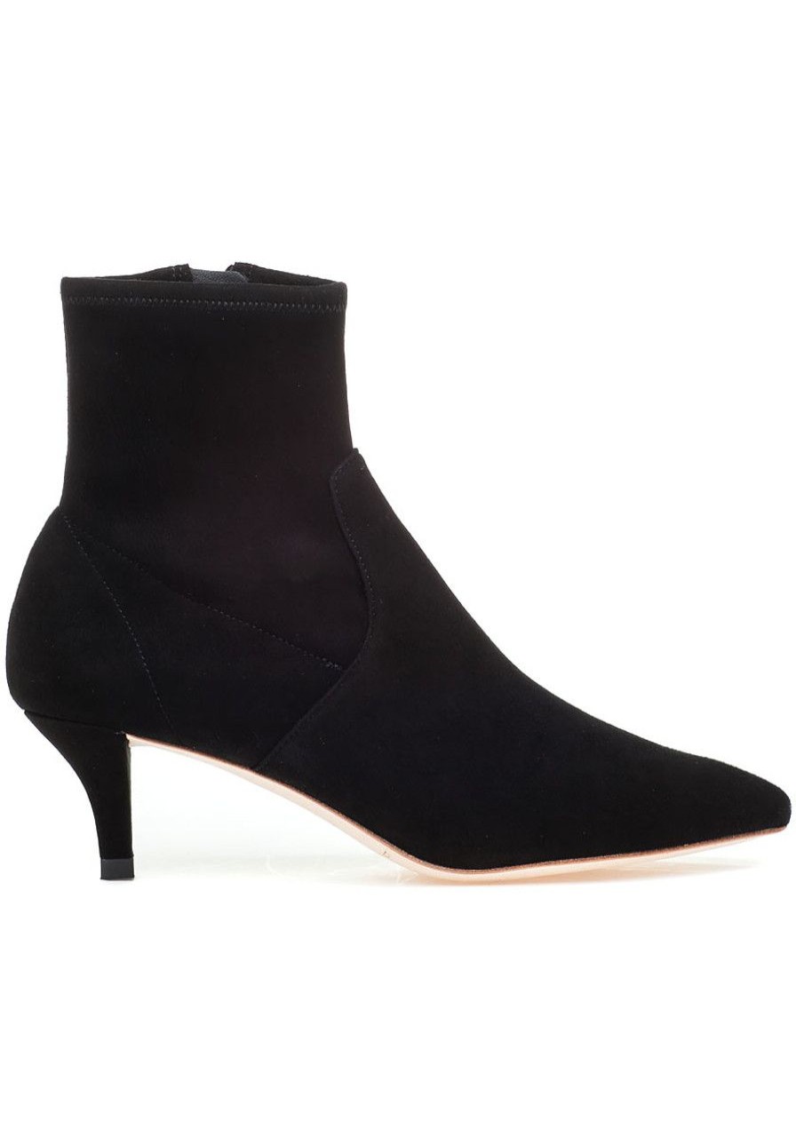 Women Loeffler Randall Boots | Kassidy Boot Black Suede