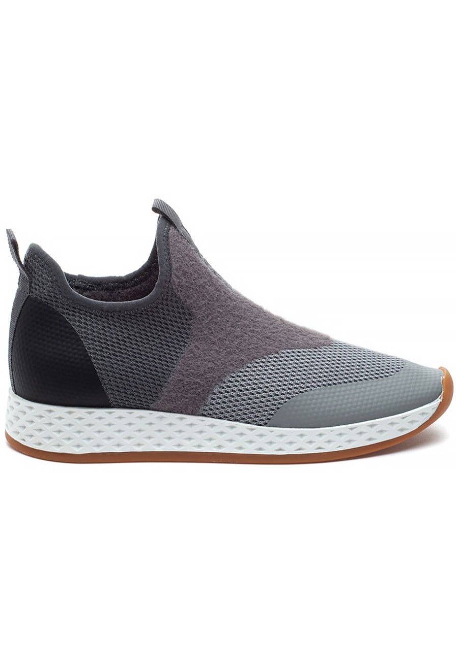 Women Urban Sport Sneakers | Tacey Sneaker Grey Multi Knit