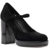 Women Jeffrey Campbell Pumps | Mary Ann Pump Black Suede/Patent