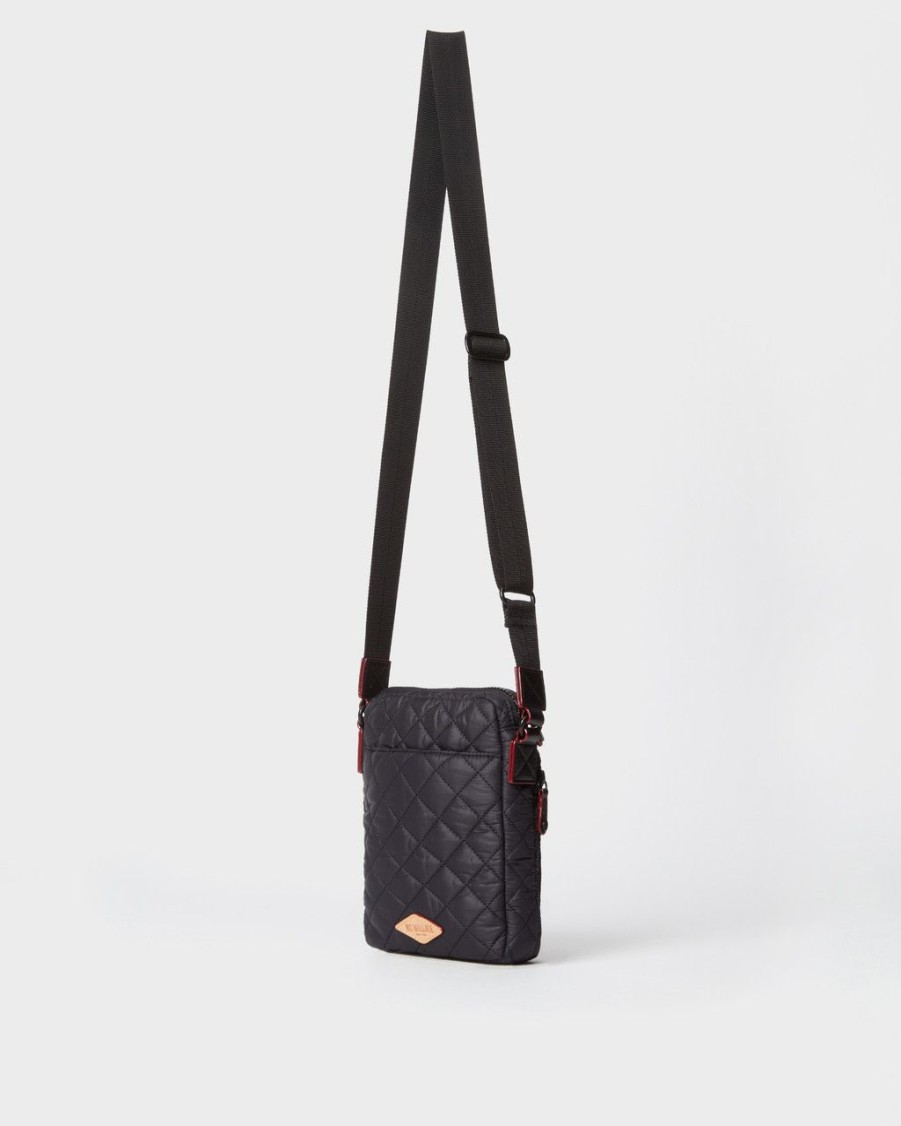 Women MZ Wallace Handbags Crossbody Bags | Extra Small Metro Crossbody Black