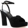 Women 275 Central Pumps | Miles Sandal Black Suede