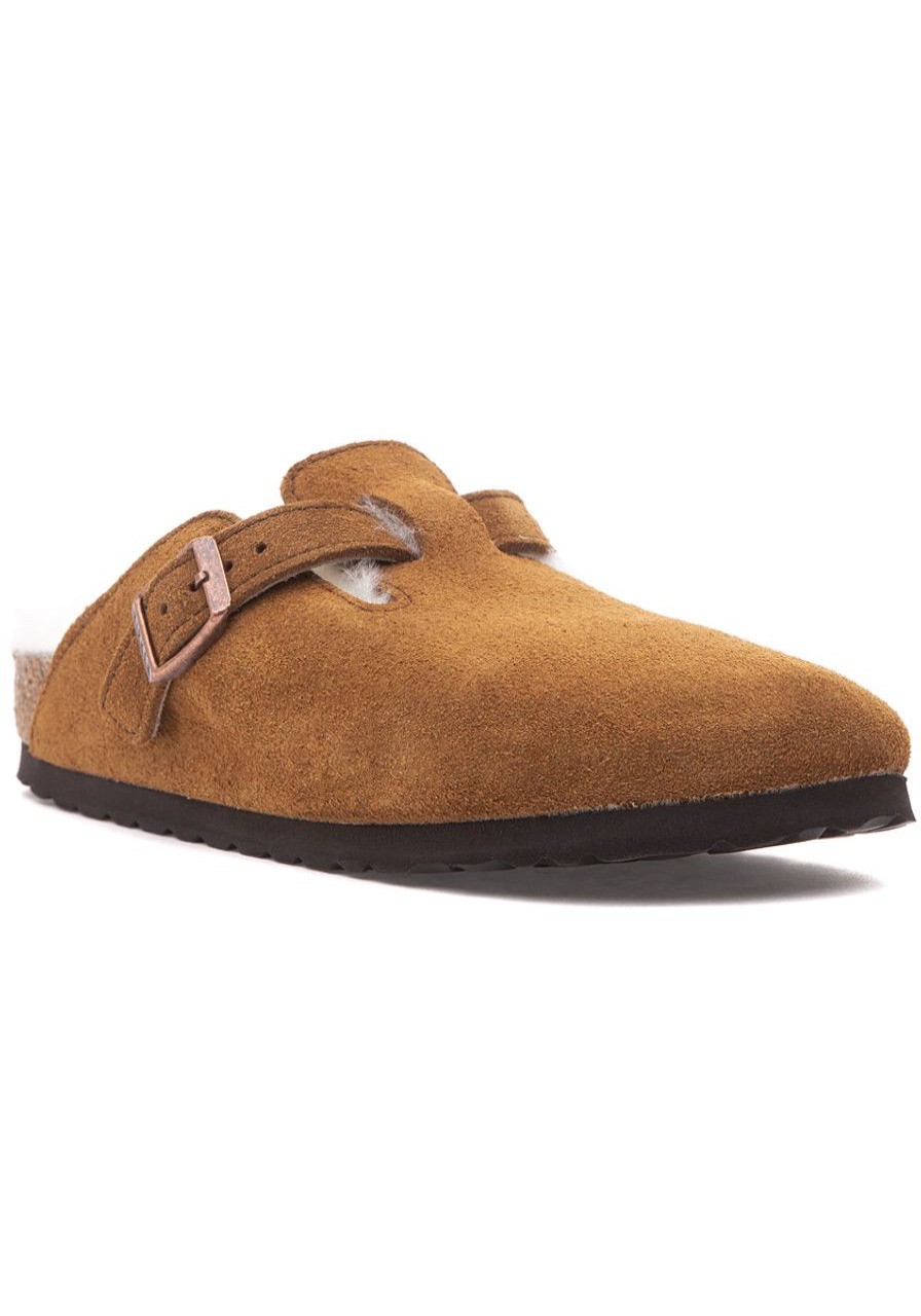 Women Birkenstock Mules & Clogs | Boston Shearling Clog Mink