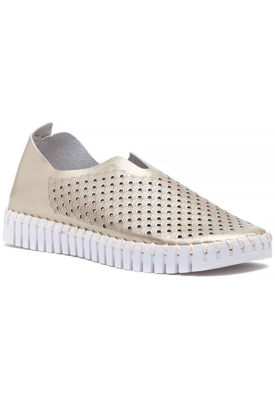 Women Ilse Jacobsen Sneakers | Tulip Sneaker Platino