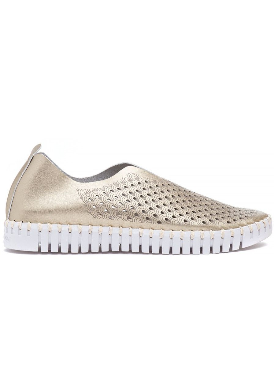 Women Ilse Jacobsen Sneakers | Tulip Sneaker Platino