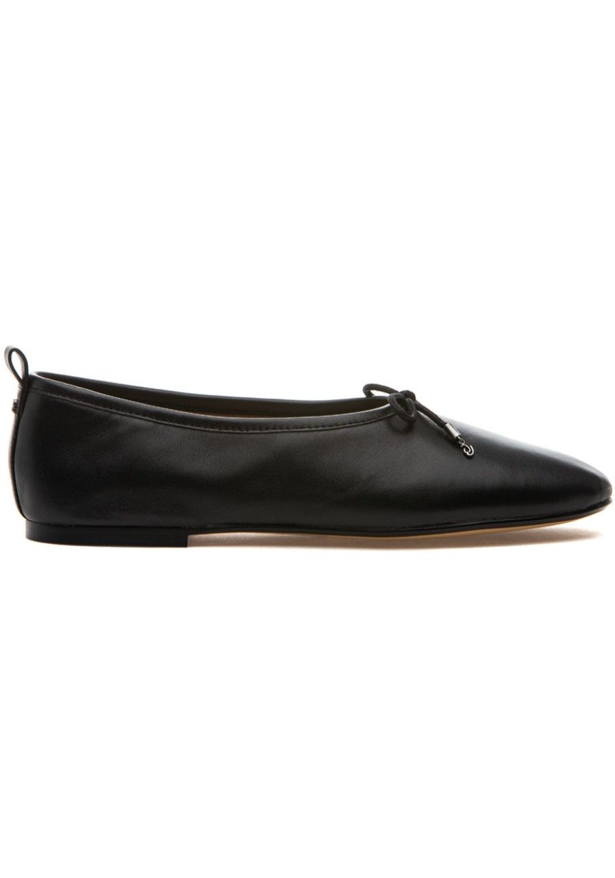 Women Sam Edelman Flats | Ari Ballet Flat Black Leather